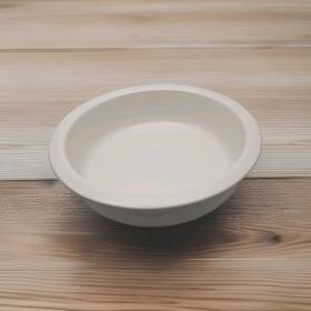 4033 Sango Bakeware White Ceramic Pie Dish 7 1/2 Inch Round Classic Stoneware Oven Safe