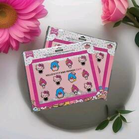 Gd0923 Sanrio Baking Mat Hello Kitty And Friends Cafe Non Stick Silicone Quarter Sheet X 2