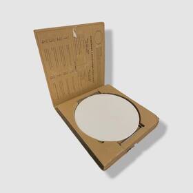 Santa Barbara Designs 886083856983 White Ceramic Round Pizza Stone Santa Barbara Designs 886083856983 White Ceramic Round Pizza Stone