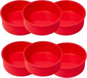 Sf-cake6 Saphe 4 Inch Round Cake Pans 6 Pack - Mini Baking For Layer Cakes And Desserts Sf-cake6 Saphe 4 Inch Round Cake Pans 6 Pack - Mini Baking For Layer Cakes And Desserts