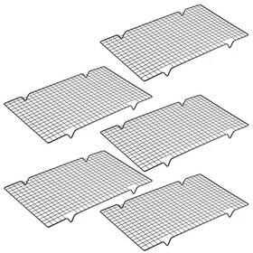 Scdgrw 765718770101 Pack Of 5 Cooling Rack 10 Inch X 16 Wire Baking Oven Cooking H Scdgrw 765718770101 Pack Of 5 Cooling Rack 10 Inch X 16 Wire Baking Oven Cooking H