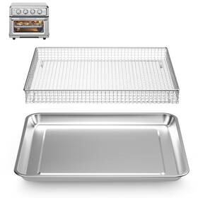 B0csmyzyf6 Settledown Stainless Steel Baking Tray Pan And Air Fryer Basket Compatible With Cuisinar