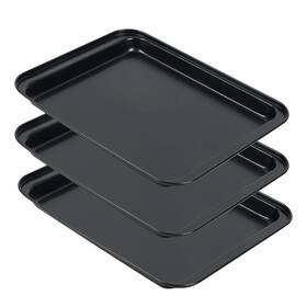 Shinsin 782910187933 Small Baking Sheets For Oven Nonstick Cookie Pans Set Of 3 8 Inch Carbon St Shinsin 782910187933 Small Baking Sheets For Oven Nonstick Cookie Pans Set Of 3 8 Inch Carbon St