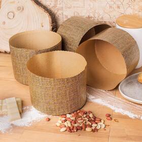 Shsh Trade Group 781584223749 15oz Easter Bread Mold Paper Molds Paska Kulich 12 Pack