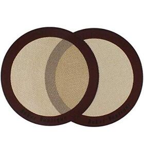 Silicone Baking Mats 2-pack Non-stick Sheet Liner Reusable Hea