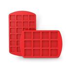 Silicone Brownie Pan With Dividers Set Of 2 Baking Nonstick