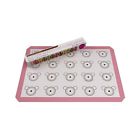 Siliconebakingmat-roundshape Flyl Silicone Baking Mat Pad Sheet Pastry Tools 631145357218