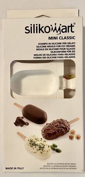 Silikomart 051085063710 Mini Classic Ice Cream Mold Set