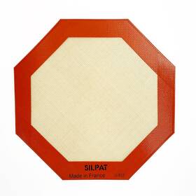 Silpat 814442009145 Non-stick Silicone Microwave Baking Mat 10.25-inch Octagon