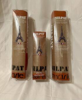 Mms016 Silpat Non-stick Baking Mats 2 11 5/8 X 16 1/2-inch 1 8 1/4 3/4 Lot Of 3