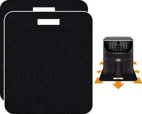 Mat-cos-2p Siudangka Heat Resistant Mat For Air Fryer With Sliding Function 2 Pcs 12 14 In 5