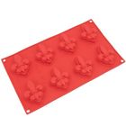 Sl-122rd Freshware 8-cavity Silicone Fleur-de-lis 859128002980