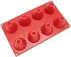 Sl-128rd Freshware Volcano Silicone Mold For Muffin Cupcake Cheesecake 852163003202