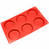 Sm-116rd Freshware Cavity Mini Disc Silicone Mold Pan 190216540466