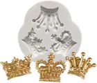 Sm205 Ny Cake Royal Crown Trio White Silicone Mold 812329030855