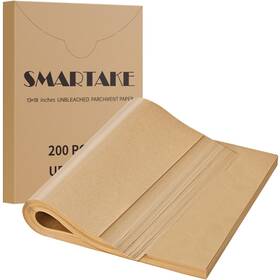 Pp1318200z Smartake 200 Pcs Parchment Paper Baking Sheets 13x18 Inches Nonstick Precut Pp1318200z Smartake 200 Pcs Parchment Paper Baking Sheets 13x18 Inches Nonstick Precut