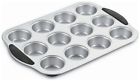 00086279010018 Smb-12mp Cuisinart Silicone Grip Bakeware Cup Muffin Pan