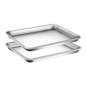 Ncssl45 Sound Around Non Stick Baking Sheets Cookie Pan Aluminum Bakeware Professional Quality