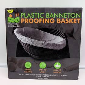 B09nzwncmz Southern Highlands Plastic Banneton Proofing Basket Round