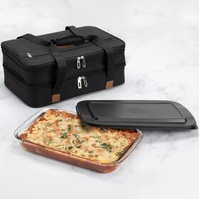 Stack Store Plus More 605671955897 Insulated Expandable Casserole Carrier And Lasagna Holder Stack Store Plus More 605671955897 Insulated Expandable Casserole Carrier And Lasagna Holder