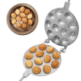 12nuts Stamesky Oreshnitsa Walnut Cookie Mold Maker - 12 Oreshki Molds Nut Cookies