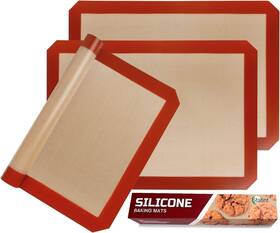 Statint Window Films 682559902457 Non-stick Silicone Baking Mat Premium Food Safe - Pack Of 3
