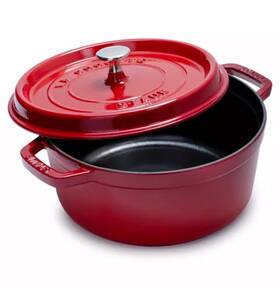 1203108 Staub Cast Iron Dutch Oven 11 Inch 7qt Made In France