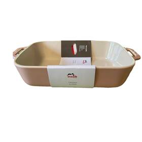 Staub 872078021788 New Pink Rectangular Bake Gratin Dish 10.5 Inch X7.5 2.5qt Staub 872078021788 New Pink Rectangular Bake Gratin Dish 10.5 Inch X7.5 2.5qt