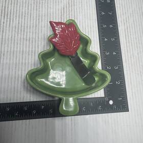 Stonewall Kitchen 033805842933 Cafe Collection Ceramic Christmas Tree Green 5 Inch Dish Spreade Stonewall Kitchen 033805842933 Cafe Collection Ceramic Christmas Tree Green 5 Inch Dish Spreade