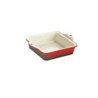 Stw8sq43 Lodge Stoneware Baking Dish Red 075536067018