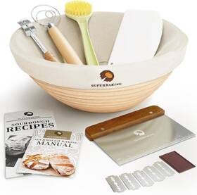 Sb-21-012-bpbs-s1 Superbaking Banneton Bread Proofing Basket Sourdough Baking Supplies Rou
