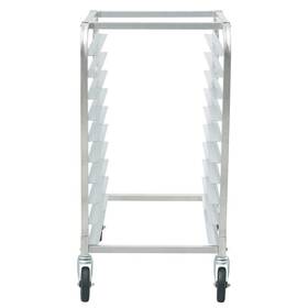 Mbpjlzcchc1058t4rv0-1101 Svopes 10-tier Bun Pan Rack 26 Inch L X 20. 3 W 39 H Aluminum Bakery Storage
