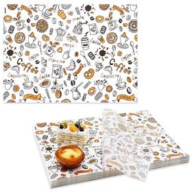 Sweetstar 702367048281 300pcs Deli Paper Sheets 11ftftx15ftft Wax For Food Grease Resista