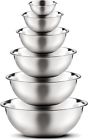 Sxhgkaeufl Finedine Incredible Stainless Steel Mixing Bowls Polished 711717438832