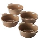 Sxpzbgfrd6 Anolon Vesta Oz Stoneware Ramekins Umber Set Of Kitchen Bakeware