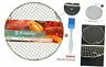 Synchkg110552 Fivebop Stainless Steel Cross Wire Round Steaming Cooling Barbecue