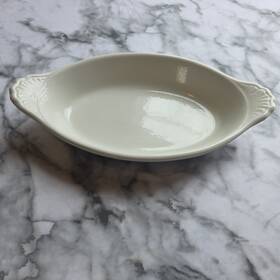 5337258 Syscoware Individual Baking Au Gratin Casserole Dish With Handles Vintage