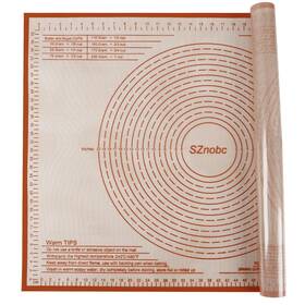 Sznobc 716963529129 Silicone Pastry Mat 34x26 Inch Nonstick Baking With Measurement Perfect