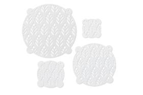 1572 Talisman Designs Multi-use Baking Stencils Autumn Design Set Of 4