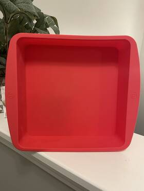 413300-euc Tastefully Simple 413300 Ts Silicone 8x8 Square Baking Pan #413300-euc