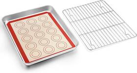 Teamfar 445039017002 Toaster Oven Pan 12.4 X 10 1 Stainless Steel Baking Tray Co