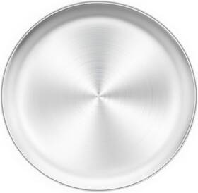 Teamfar 711181447699 Pizza Pan 13.4 Inch Stainless Steel Large Tray Teamfar 711181447699 Pizza Pan 13.4 Inch Stainless Steel Large Tray