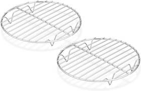 Teamfar 726084572812 Round Cooling Rack Set Of 2 7 Inch Baking Steaming Roasting Teamfar 726084572812 Round Cooling Rack Set Of 2 7 Inch Baking Steaming Roasting