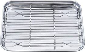 8541892206 Teamfar Toaster Oven Pan Tray With Cooling Rack Stainless Steel Ovenwar