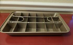241202 Techtongda Brownie Pan With Dividers Non-stick