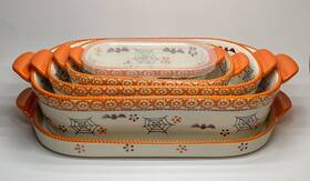Kfi-xng-936840 Temp-tations By Tara 6 Pc Old World Boofetti Nesting Ovenware Set See