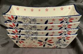 Qf-453110 Temp-tations By Tara 2 Pc Temptations Seasonal Patriotic Rectangular Baker 9 Inch L Mult Avail Qf-453110 Temp-tations By Tara 2 Pc Temptations Seasonal Patriotic Rectangular Baker 9 Inch L Mult Avail