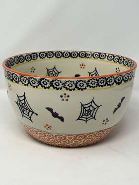 Hld-tt000684 Temptations By Tara Boofetti New Bowl 4.5 Quart With Lid Halloween Mixing Rare