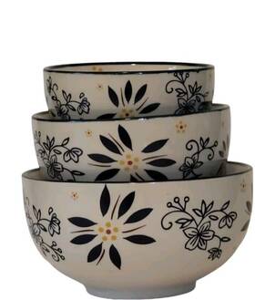 K377374 Temptations Temp-tations By Tara Old World Nesting Bowls 16 Oz 10 8