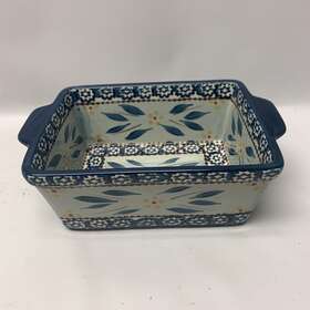 Ppp-jj-704916 Temptations Kfi-707165 By Tara 1 Quart Rectangle Loaf Pan Old World Blue